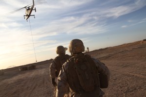Marines get 'hot hookup,' pioneer new technique